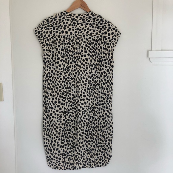 Madewell Cheetah Print Shift Dress - Picture 4 of 8